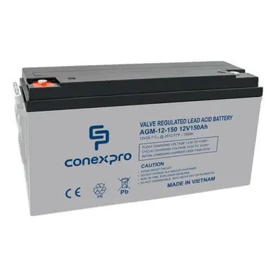 Baterie Conexpro AGM-12-150 VRLA AGM 12V/150Ah, T16 , AGM-12-150