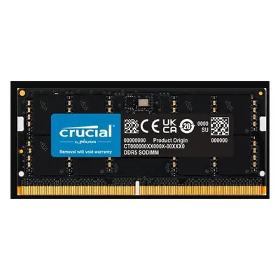 Crucial DDR5 32GB SODIMM 4800MHz CL40, CT32G48C40S5