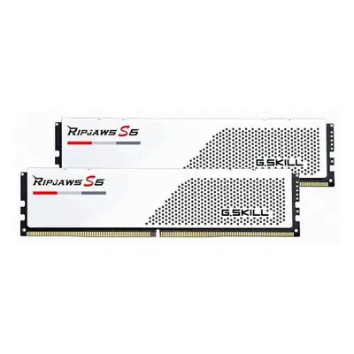 G.SKILL 32GB kit DDR5 6000 CL36 Ripjaws S5 white, F5-6000J3648D16GX2-RS5W