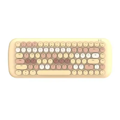 MOFII Wireless Mechanical Keyboard with Bluetooth ROMI 2.4G (Brown),