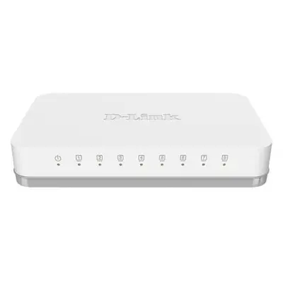 D-Link GO-SW-8G 8-Port GIGABIT EASY DESKTOP SWITCH, GO-SW-8G/E