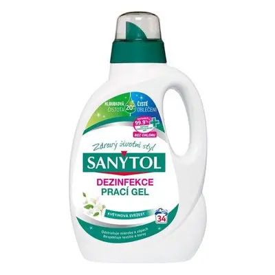 Sanytol dezinfekční prací gel květinová vůně 34PD 1700ml