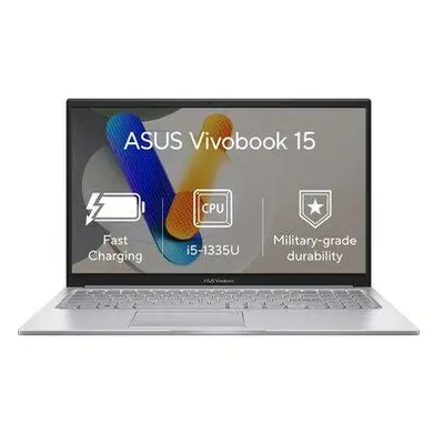 ASUS Vivobook 15/i5-1335U/16GB/512GB PCIE G3 SSD/15.6"/Win11 Home/Silver , X1504VA-BQ992W