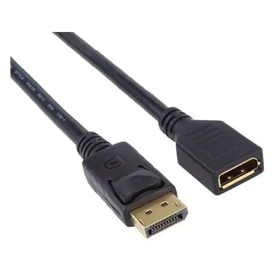 PremiumCord DisplayPort prodlužovací kabel M/F 1m