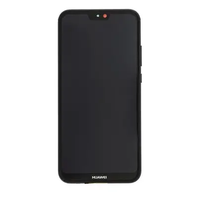 Huawei P20 Lite LCD Display + Dotyková Deska + Přední Kryt Black