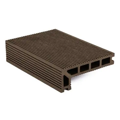 G21 Terasové prkno zakončovací 2,5 x 14 x 400 cm Indický teak WPC TPR140S50TL4Mteak 1ks