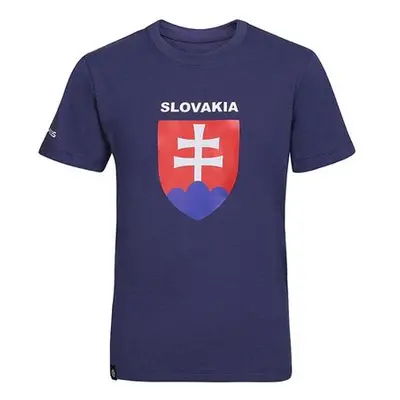 PROGRESS SK T-SHIRT JR NAVY juniorské triko s bambusem 140/1 tm.modrá, Tmavě