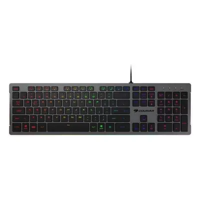 COUGAR herní klávesnice VANTAR S RGB Black, Ultra Slim Thickness, Anti-Ghosting, CGR-WRXMI-VSB