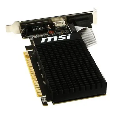 MSI GT710 2GD3H LP / PCI-E / 2GB GDDR3 / DVI-D / HDMI / VGA / low profile, GT 710 2GD3H LP