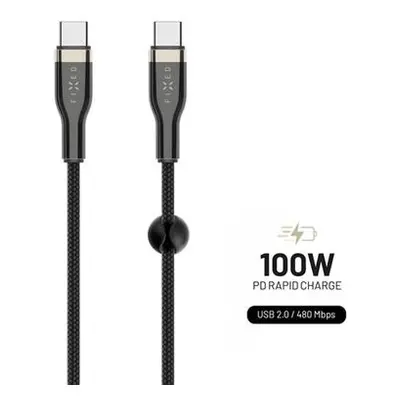 Fixed kabel USB-C/USB-C FIXDB-CC05-BK