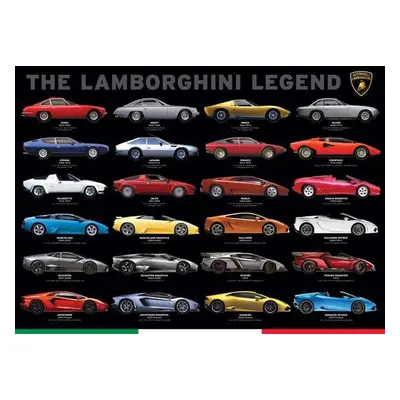 EUROGRAPHICS Puzzle Lamborghini Legend 1000 dílků