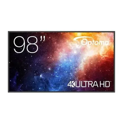 Optoma FPD N3981K 98" - 4K UHD / Android 11 / 450 nits / 4GB RAM / 32GB ROM / 2x 10W speaker, H