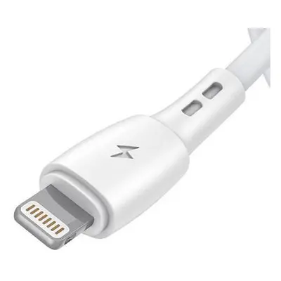 Kabel USB-Lightning VFAN Racing X05, 3A, 2 m (bílý)