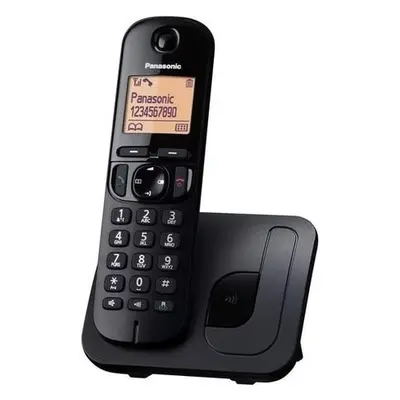 Panasonic KX-TGC210FXB, bezdrát. telefon, černý, TBFSPATGC21010