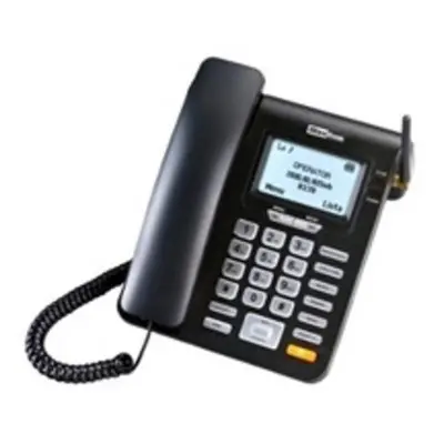 MaxCom MM28DHS, stolní GSM telefon, černá, MM28DHS