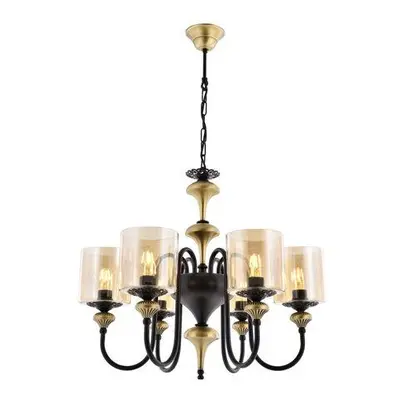 Opviq Chandelier Av-4161-6E VintageBlack