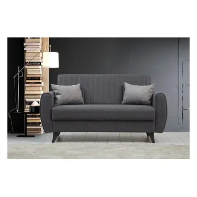 Atelier del Sofa 2-Seat Sofa-Bed Alkon - Dark Grey