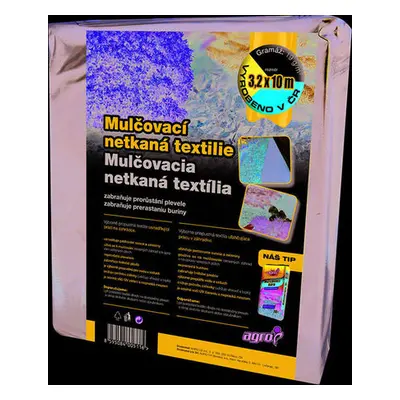 Textilie Agro mulčovací, netkaná 3.2 x 10 m, černá