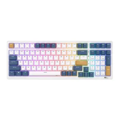 Mechanical keyboard Royal Kludge RK98 RGB, Red switch (blue),