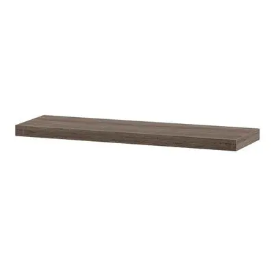 Autronic P-013 SON2 Polička nástěnná 90 cm, MDF, 3D dekor dub sonoma dark, baleno v ochranné fól