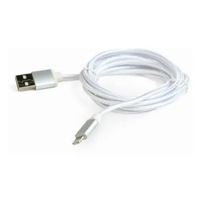 Gembird KAB05133J USB 2.0 Lightning (IP5 a vyšší) nabíjecí a synchronizační, opletený, 1,8m, stř