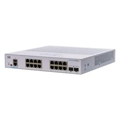 Cisco CBS350 Managed 16-port GE, 2x1G SFP - REFRESH, CBS350-16T-2G-EU-RF