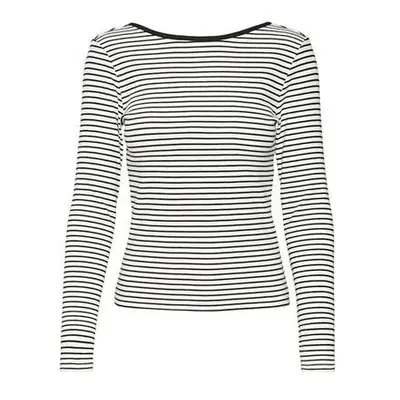 Vero Moda Dámské triko VMCHLOE Tight Fit 10314406 Snow White M