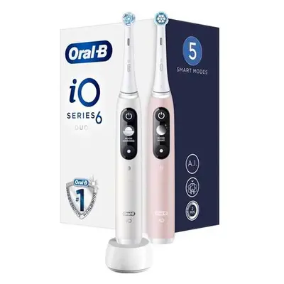 Oral-B iO6 Series Duo Pack White/Pink