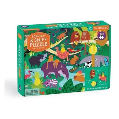 Mudpuppy Puzzle Ovocná džungle s vůní 60 dílků