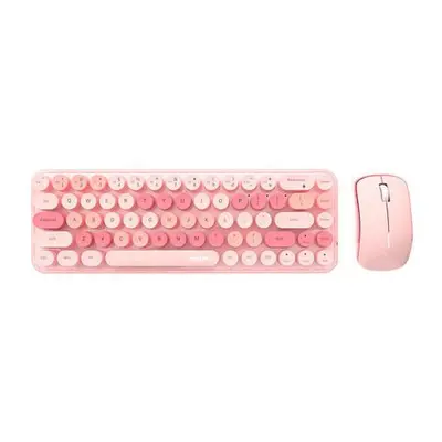 MOFII Wireless Keyboard+Mouse iBean Pro New 2.4G (Pink),