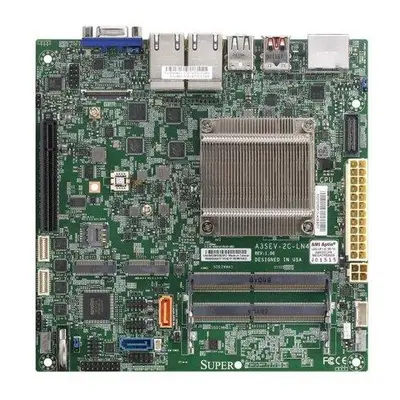 SUPERMICRO mini-ITX MB Atom x6425E (4-core), 2x DDR4 ECC SO-DIMM, 8xSATA, 1x PCI-E 3.0 x4, 4x 1