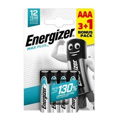 Energizer Max Plus AAA 4ks E303321000