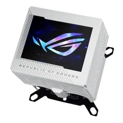 ASUS vodní blok CPU ROG RYUJIN III WB, 3.5" LCD displej, bílá, 90RC00V2-M0UAY0