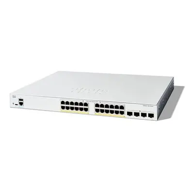 Cisco Catalyst 1200-24FP-4X - Přepínač - L3 - inteligentní - 24 x 10/100/1000 (PoE+) + 4 x 10 Gi