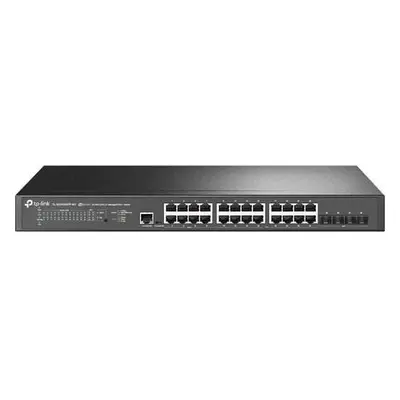 TP-LINK JetStream 24Port 2.5GBASE-T and 4Port 10GE SFP+ L2+ Managed Switch with 16-Port PoE+ & 8