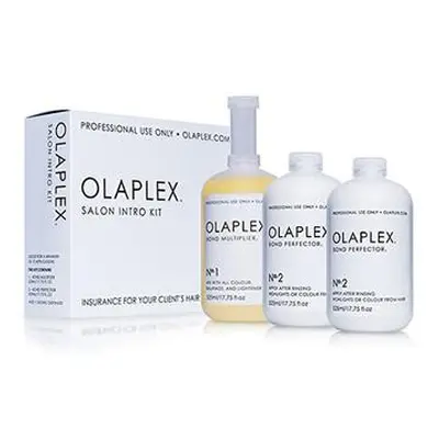 Olaplex Salon Kit 1 x 525 ml Bond Multiplier 1 2 x 525 ml Bond Perfector 2 aplikátor dárková sad