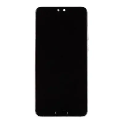 Huawei P20 Pro LCD Display + Dotyková Deska + Přední Kryt Black OLED