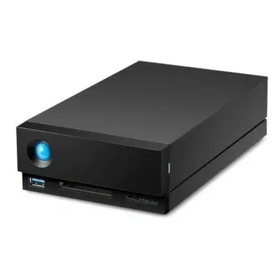 LaCie HDD Externí 1big Dock 3.5" 4TB - USB 3.0/Thunderbolt 3/SD card slot, Černá, STHS4000800