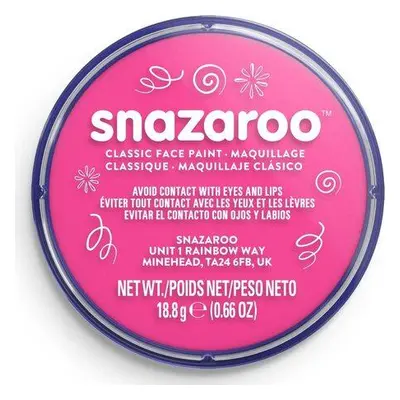 SNAZAROO Barva na obličej Jasně růžová (Bright Pink) 18ml