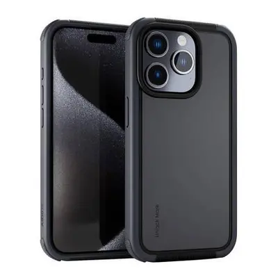 Pouzdro Aukey PC-UG10C pro iPhone 15 Pro (tmavě šedé)