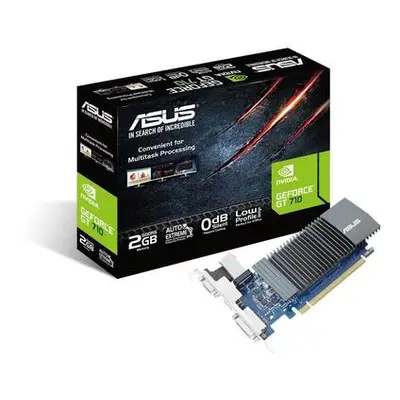 ASUS VGA NVIDIA GT710-SL-2GD5-BRK-EVO, GT 710, 2GB GDDR5, 1xHDMI, 1xDVI, 1xVGA, 90YV0ALA-M0NA00