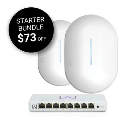 Alta Labs Starter Bundle, S8-POE + 2x AP6, S8-POE+AP6