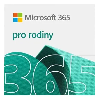 Microsoft 365 Family CZ - předplatné na 1 rok, 6GQ-01911