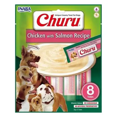 Churu Dog Chicken with Salmon 8x20g