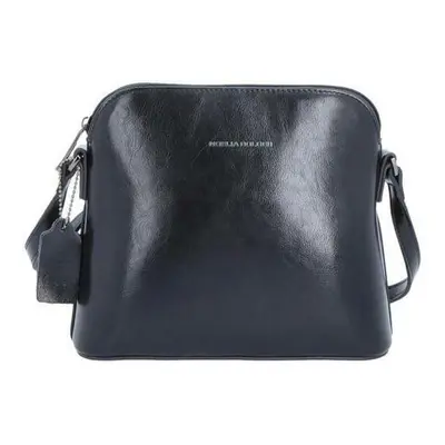 Noelia Bolger Dámská kožená crossbody kabelka NB 0078 black