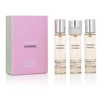 Chanel Chance EDT náplň 2 x 20 ml + EDT náplň s rozprašovačem 20 ml