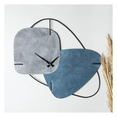 Wallity Decorative Wall Clock Brazil - Grey BlueGrey