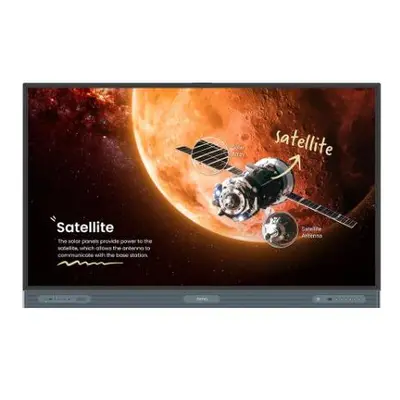 BenQ LCD RP6504 65" IPS Touch/3840 × 2160/1200:1/8 ms/400 nits/4xHDM/VGA/DP/SPDIF/repro, 9H.F97T