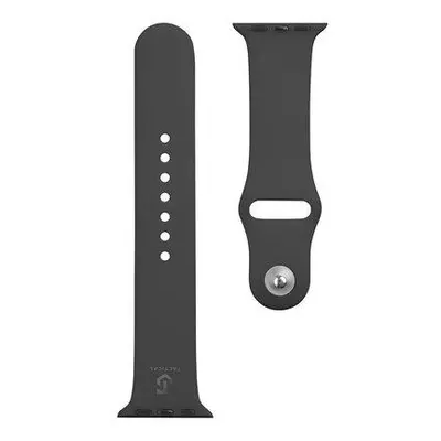 Tactical 456 Silikonový Řemínek pro Apple iWatch 1/2/3/4/5/6/SE 38/40mm Black