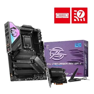 MSI MB Sc LGA1700 MPG Z790 CARBON MAX WIFI II, Intel Z790, 4xDDR5, 1xHDMI, WI-FI, MPG Z790 CARBO